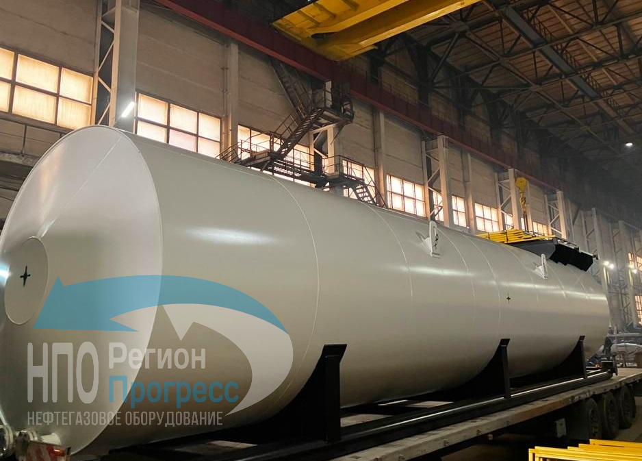 Резервуар горизонтальный РГСн-50С на санях 